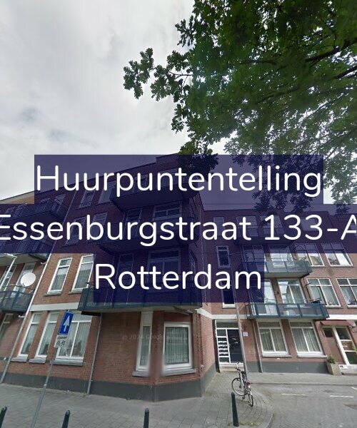 Foto gevel Huurpuntentelling voor Essenburgstraat 133-A, Rotterdam