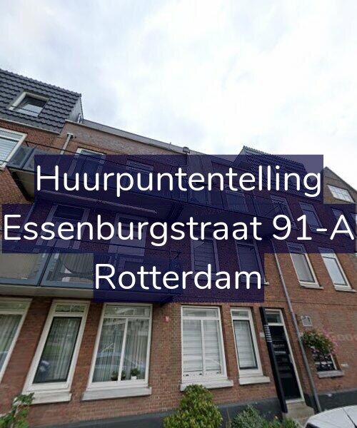 Foto gevel Huurpuntentelling voor Essenburgstraat 91-A, Rotterdam
