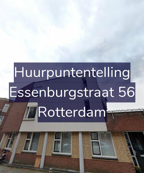 Foto gevel Huurpuntentelling voor Essenburgstraat 56, Rotterdam