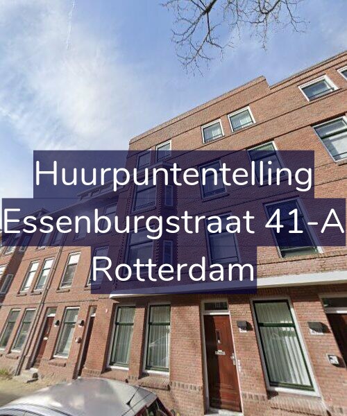 Foto gevel Huurpuntentelling voor Essenburgstraat 41-A, Rotterdam
