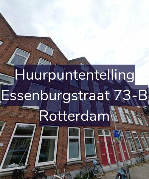 Foto gevel Huurpuntentelling voor Essenburgstraat 73-B, Rotterdam