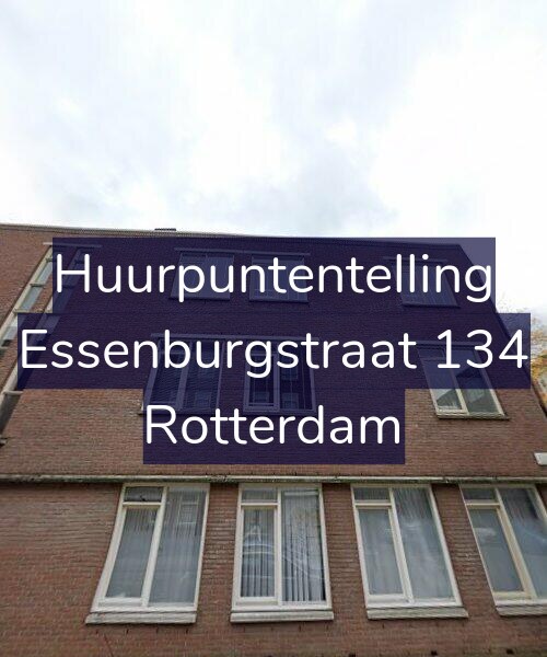 Foto gevel Huurpuntentelling voor Essenburgstraat 134, Rotterdam