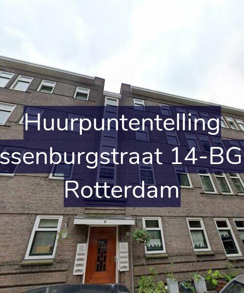 Foto gevel Huurpuntentelling voor Essenburgstraat 14-BGR, Rotterdam