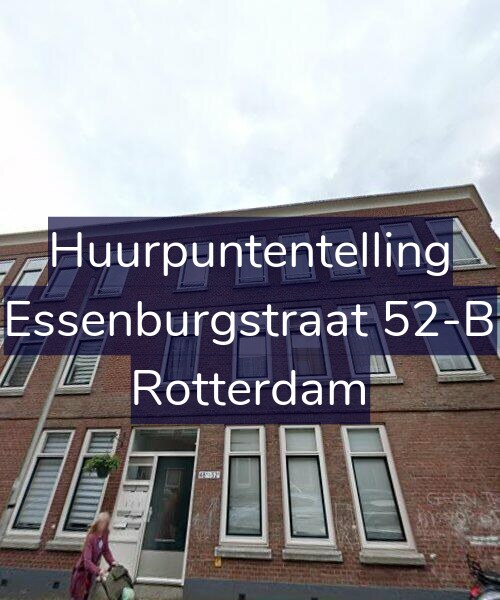 Foto gevel Huurpuntentelling voor Essenburgstraat 52-B, Rotterdam
