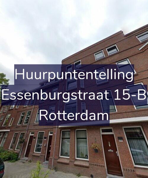 Foto gevel Huurpuntentelling voor Essenburgstraat 15-B, Rotterdam