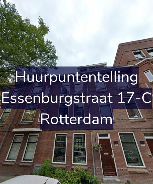 Foto gevel Huurpuntentelling voor Essenburgstraat 17-C, Rotterdam