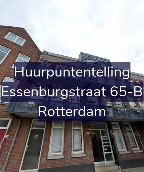 Foto gevel Huurpuntentelling voor Essenburgstraat 65-B, Rotterdam