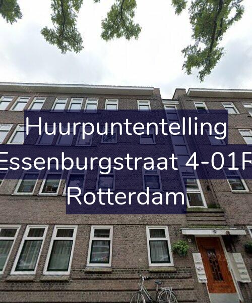 Foto gevel Huurpuntentelling voor Essenburgstraat 4-01R, Rotterdam