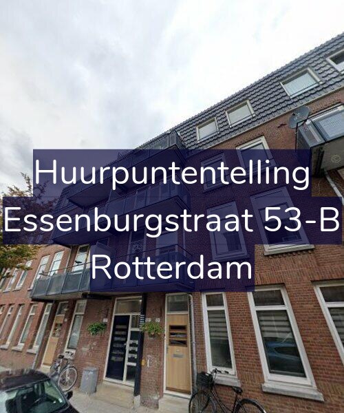 Foto gevel Huurpuntentelling voor Essenburgstraat 53-B, Rotterdam