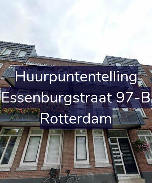 Foto gevel Huurpuntentelling voor Essenburgstraat 97-B, Rotterdam