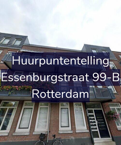 Foto gevel Huurpuntentelling voor Essenburgstraat 99-B, Rotterdam