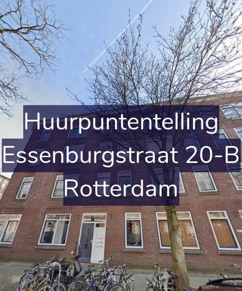 Foto gevel Huurpuntentelling voor Essenburgstraat 20-B, Rotterdam