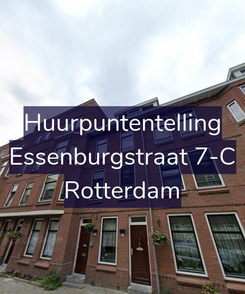 Foto gevel Huurpuntentelling voor Essenburgstraat 7-C, Rotterdam