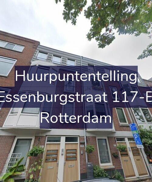 Foto gevel Huurpuntentelling voor Essenburgstraat 117-B, Rotterdam