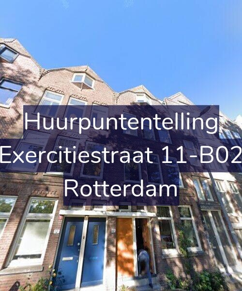 Foto gevel Huurpuntentelling voor Exercitiestraat 11-B02, Rotterdam