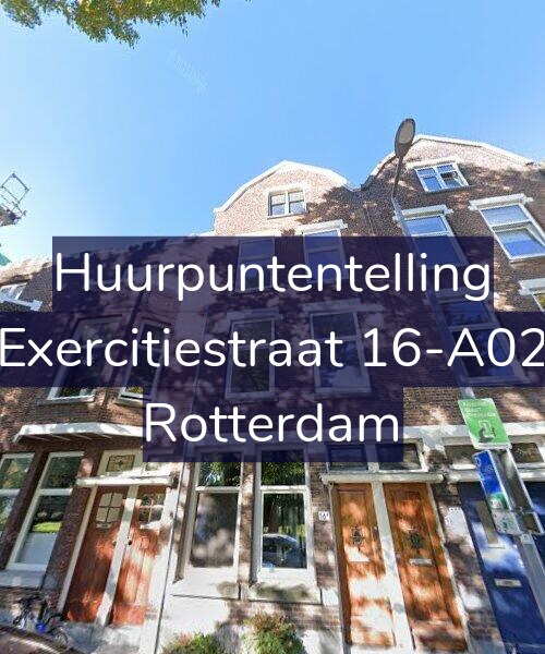Foto gevel Huurpuntentelling voor Exercitiestraat 16-A02, Rotterdam