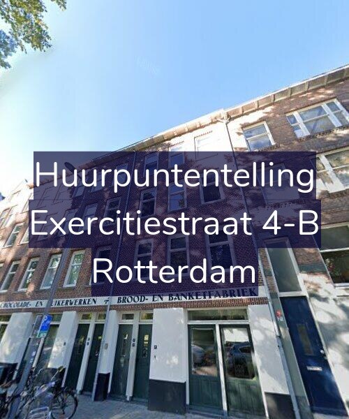 Foto gevel Huurpuntentelling voor Exercitiestraat 4-B, Rotterdam
