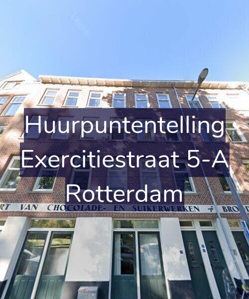 Foto gevel Huurpuntentelling voor Exercitiestraat 5-A, Rotterdam