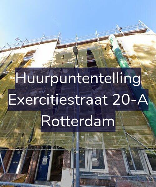 Foto gevel Huurpuntentelling voor Exercitiestraat 20-A, Rotterdam