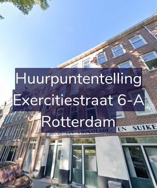 Foto gevel Huurpuntentelling voor Exercitiestraat 6-A, Rotterdam