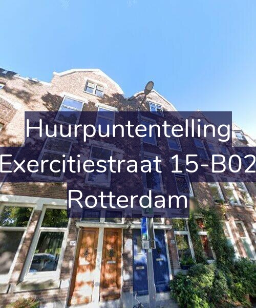 Foto gevel Huurpuntentelling voor Exercitiestraat 15-B02, Rotterdam