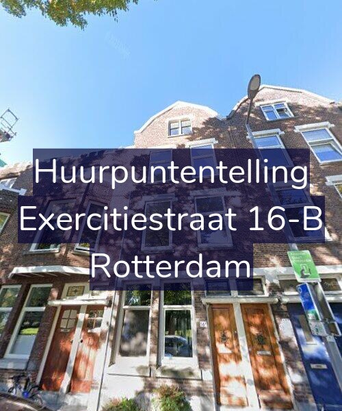 Foto gevel Huurpuntentelling voor Exercitiestraat 16-B, Rotterdam