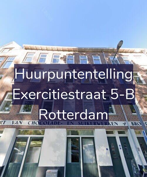 Foto gevel Huurpuntentelling voor Exercitiestraat 5-B, Rotterdam