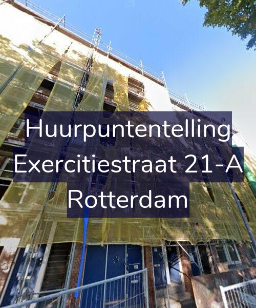 Foto gevel Huurpuntentelling voor Exercitiestraat 21-A, Rotterdam