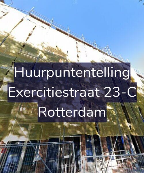 Foto gevel Huurpuntentelling voor Exercitiestraat 23-C, Rotterdam