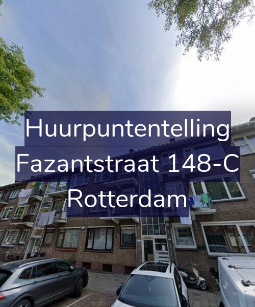 Foto gevel Huurpuntentelling voor Fazantstraat 148-C, Rotterdam