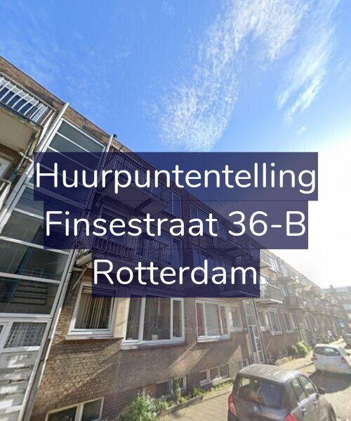 Foto gevel Huurpuntentelling voor Finsestraat 36-B, Rotterdam