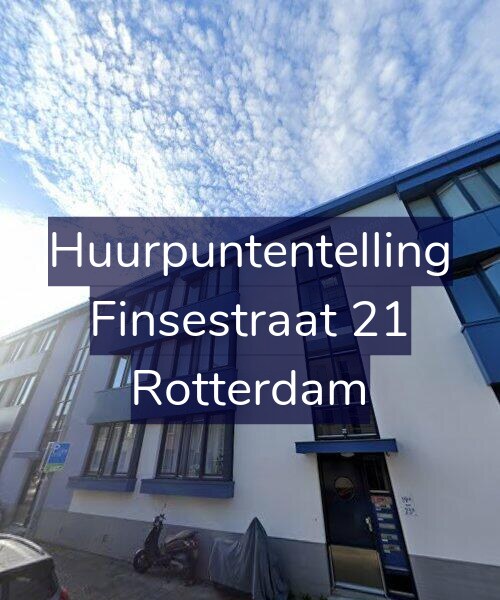 Foto gevel Huurpuntentelling voor Finsestraat 21, Rotterdam