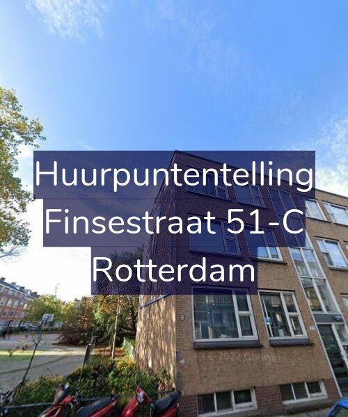 Foto gevel Huurpuntentelling voor Finsestraat 51-C, Rotterdam