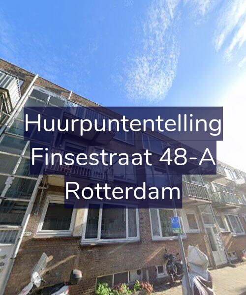 Foto gevel Huurpuntentelling voor Finsestraat 48-A, Rotterdam