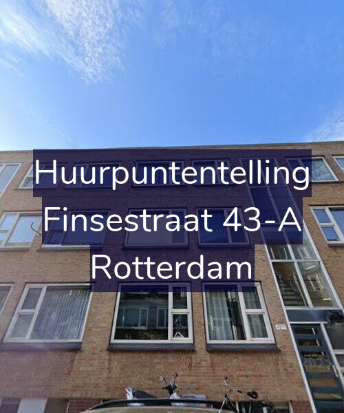 Foto gevel Huurpuntentelling voor Finsestraat 43-A, Rotterdam