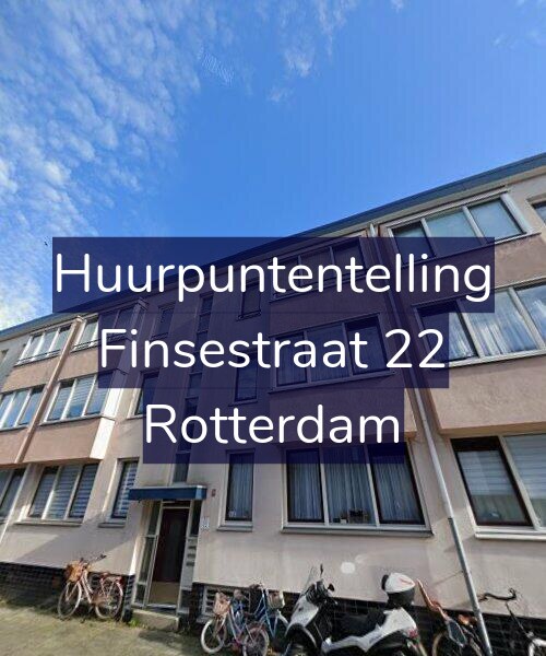 Foto gevel Huurpuntentelling voor Finsestraat 22, Rotterdam