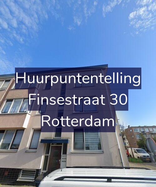 Foto gevel Huurpuntentelling voor Finsestraat 30, Rotterdam