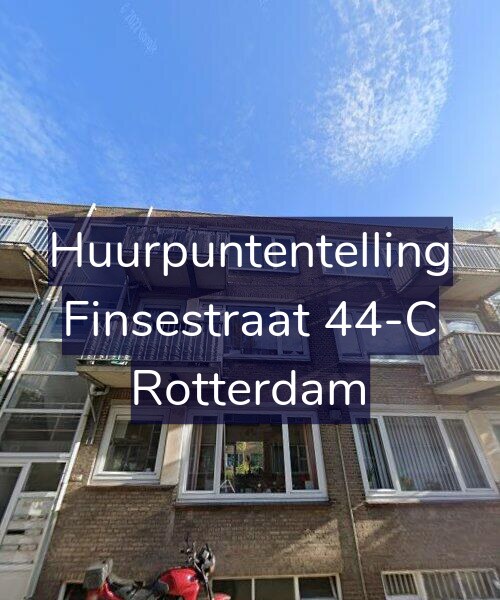 Foto gevel Huurpuntentelling voor Finsestraat 44-C, Rotterdam