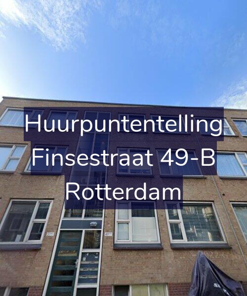 Foto gevel Huurpuntentelling voor Finsestraat 49-B, Rotterdam