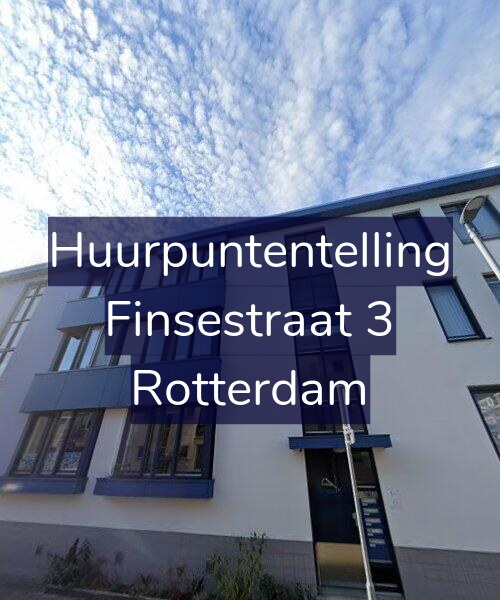 Foto gevel Huurpuntentelling voor Finsestraat 3, Rotterdam