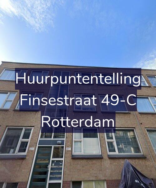 Foto gevel Huurpuntentelling voor Finsestraat 49-C, Rotterdam