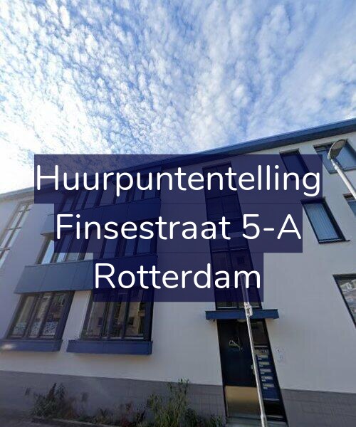 Foto gevel Huurpuntentelling voor Finsestraat 5-A, Rotterdam
