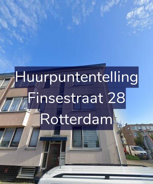 Foto gevel Huurpuntentelling voor Finsestraat 28, Rotterdam