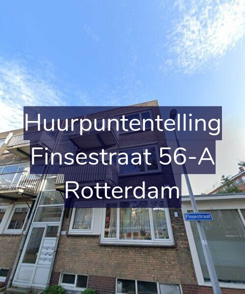 Foto gevel Huurpuntentelling voor Finsestraat 56-A, Rotterdam