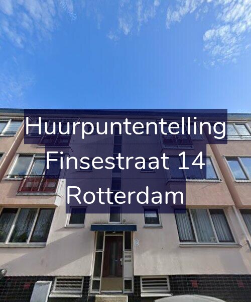 Foto gevel Huurpuntentelling voor Finsestraat 14, Rotterdam