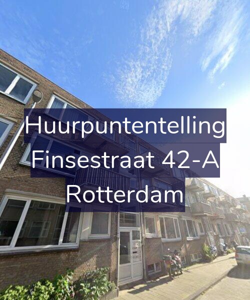 Foto gevel Huurpuntentelling voor Finsestraat 42-A, Rotterdam