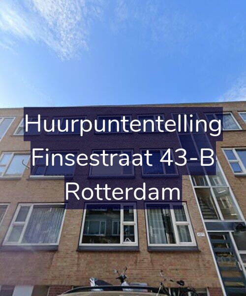Foto gevel Huurpuntentelling voor Finsestraat 43-B, Rotterdam