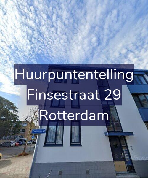 Foto gevel Huurpuntentelling voor Finsestraat 29, Rotterdam