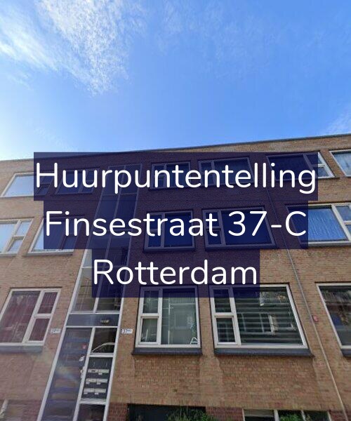 Foto gevel Huurpuntentelling voor Finsestraat 37-C, Rotterdam