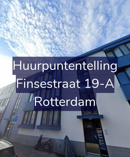 Foto gevel Huurpuntentelling voor Finsestraat 19-A, Rotterdam
